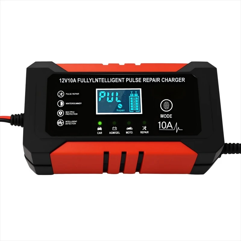 12V 10A মাল্টি-ফাংশনাল ইন্টেলিজেন্ট ব্যাটারি চার্জার