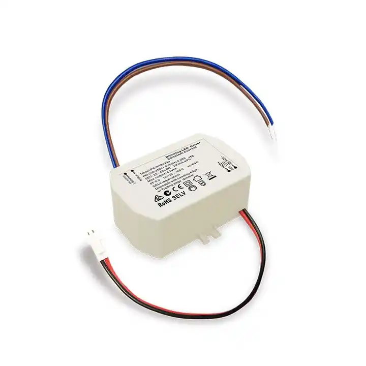 ছোট আকারের 12W ধ্রুবক বর্তমান Triac Dimmable LED ড্রাইভার