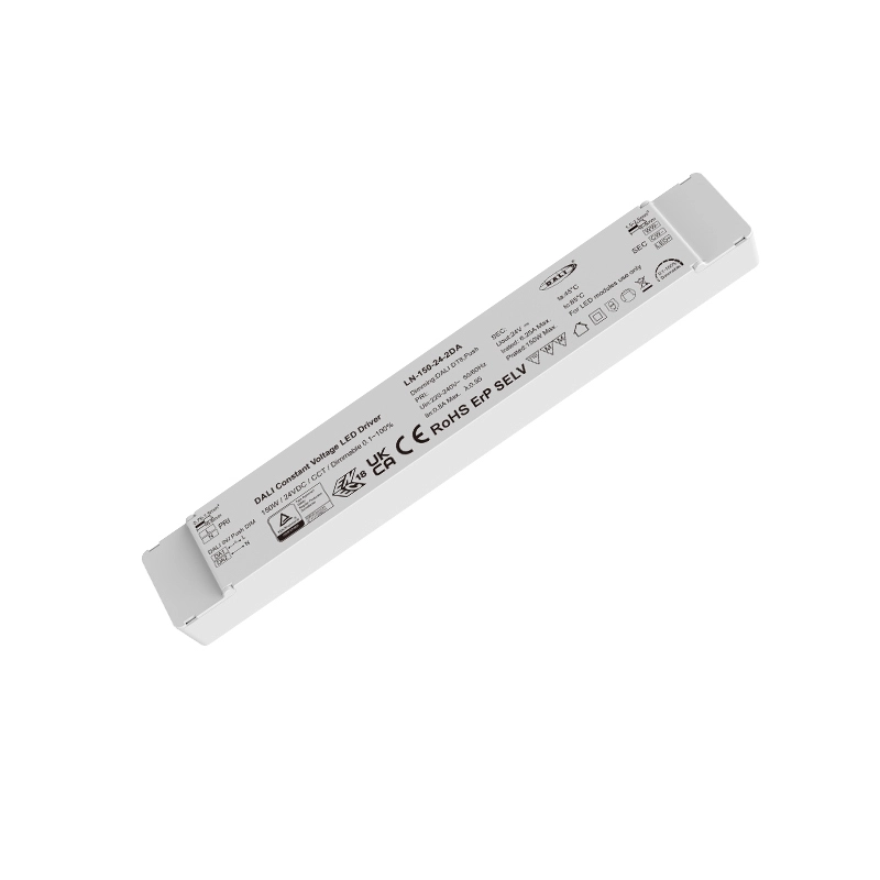 150W 24V DALI CCT কনস্ট্যান্ট ভোল্টেজ LED ড্রাইভার