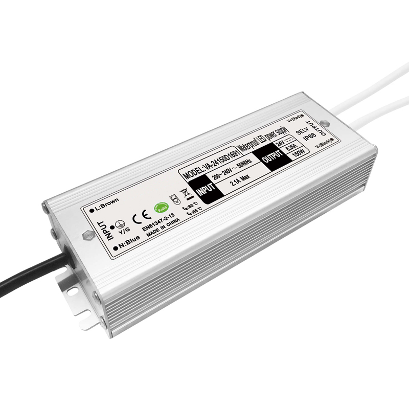 150W ধ্রুবক ভোল্টেজ জলরোধী LED ড্রাইভার