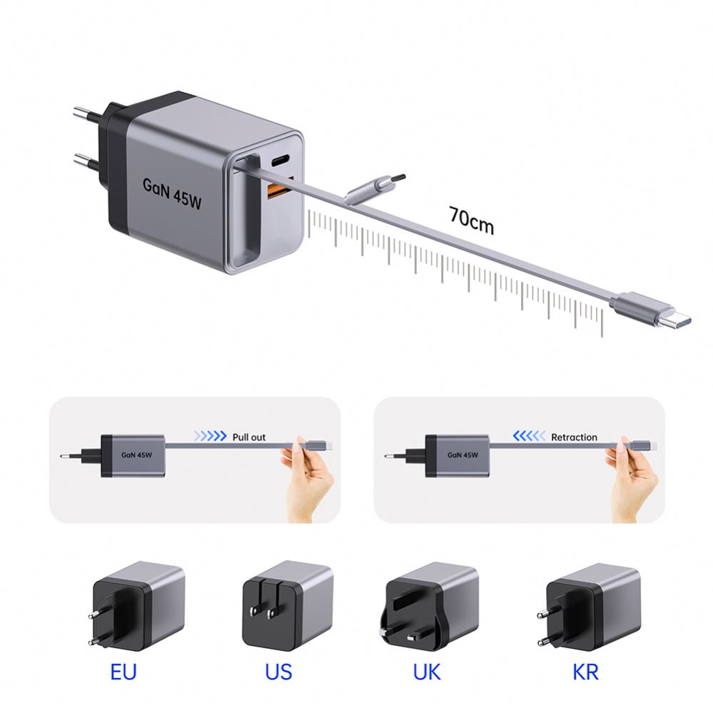 দ্রুত চার্জ করার জন্য নতুন প্রিয়: প্রত্যাহারযোগ্য দ্রুত চার্জিং