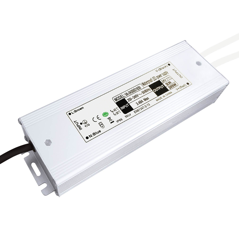 300W ধ্রুবক ভোল্টেজ জলরোধী LED ড্রাইভার