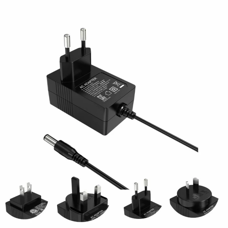 36W 12V ভারতীয় ওয়াল মাউন্ট করা পাওয়ার অ্যাডাপ্টার
