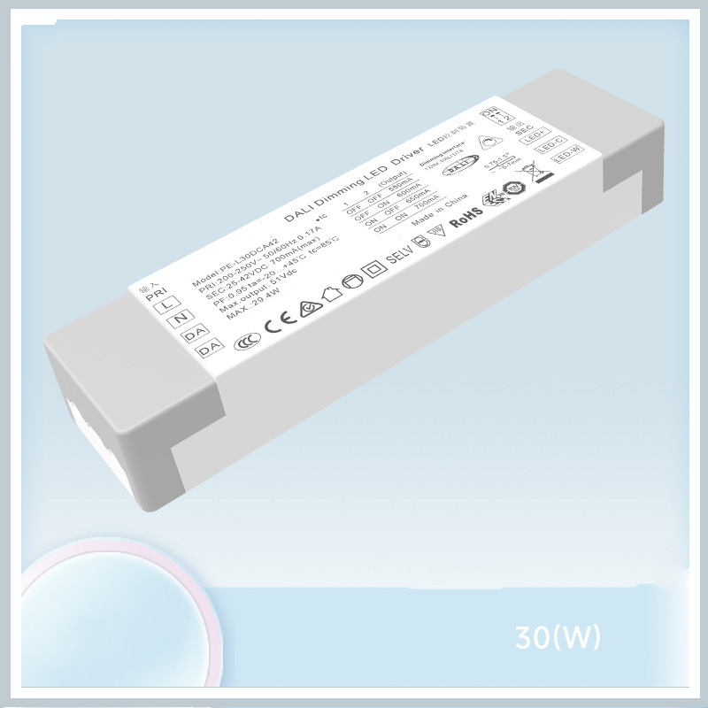 40W ধ্রুবক বর্তমান DALI CCT ডিমেবল LED ড্রাইভার