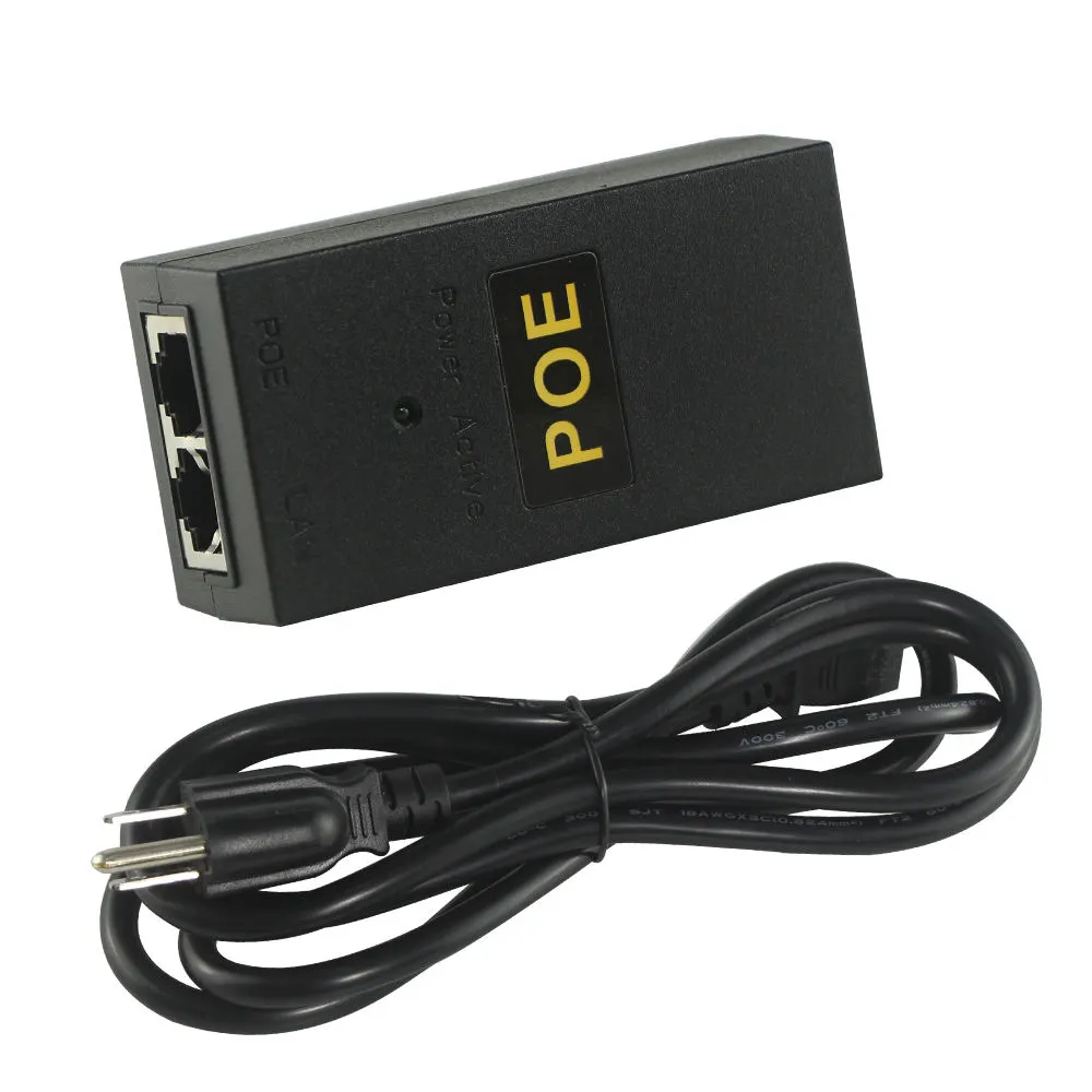 48V 0.5A ডেস্কটপ POE ইনজেক্টর অ্যাডাপ্টার