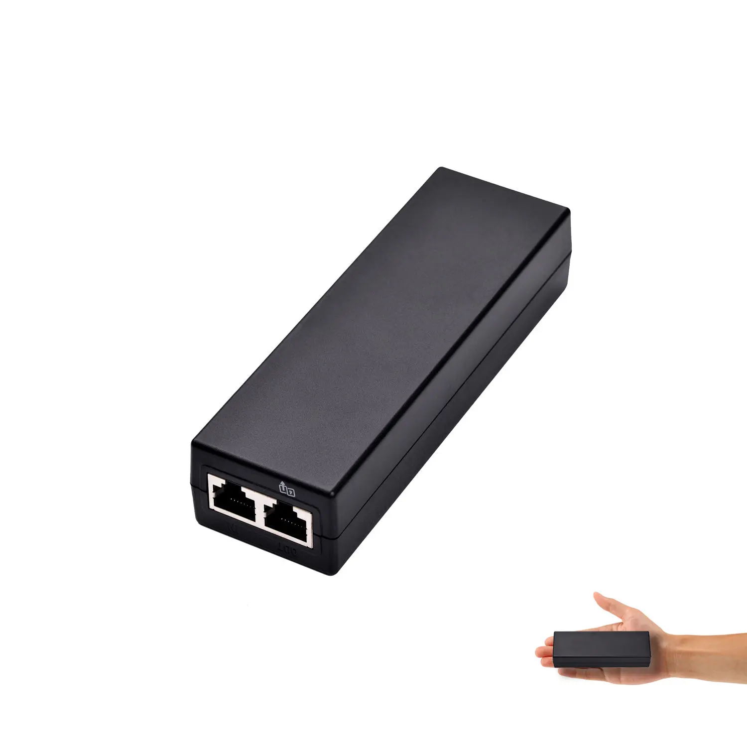 802.3afat 48V 30W 1000Mbps গিগাবিট ইথারনেট PoE ইনজেক্টর