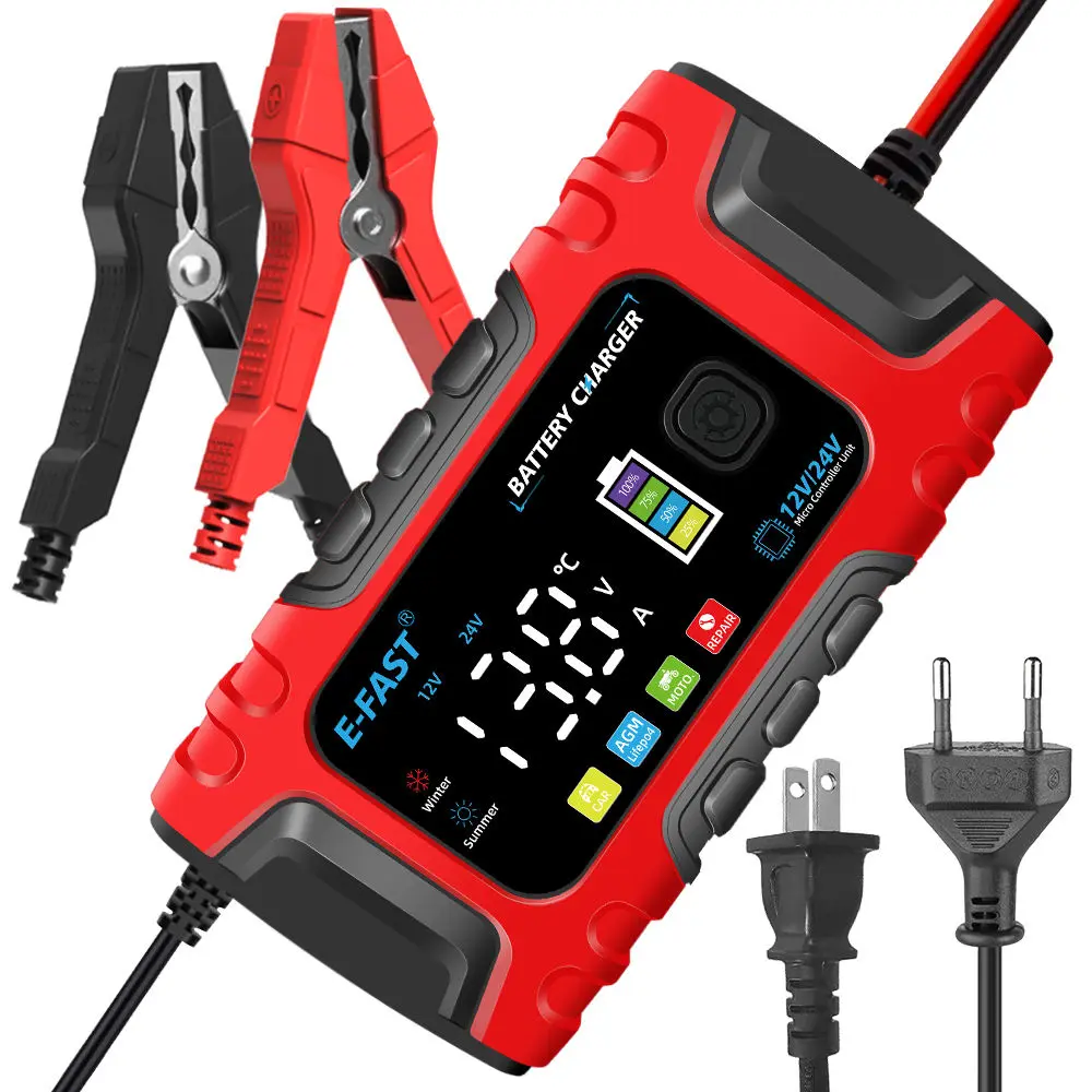 TK-600 সম্পূর্ণ স্বয়ংক্রিয় বুদ্ধিমান লিড অ্যাসিড LiFepo4 ব্যাটারি চার্জার